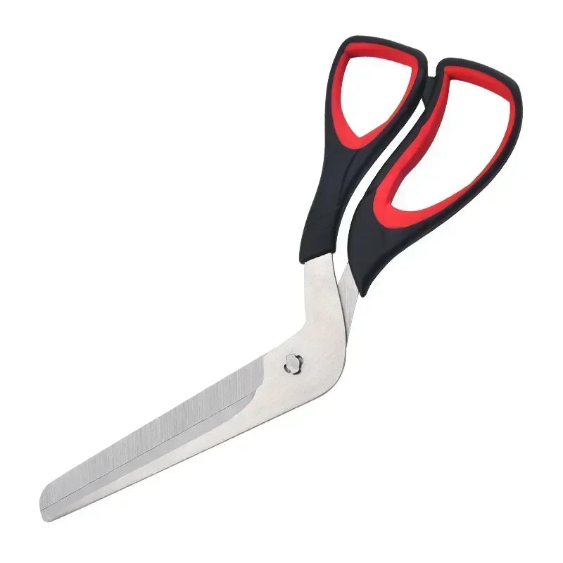 Professional Pizza Scissors Sharp Detachable Stainless Steel Blade Pizza Cutter Scissors Easy Cutting Pizza Spatula Slicer Tools