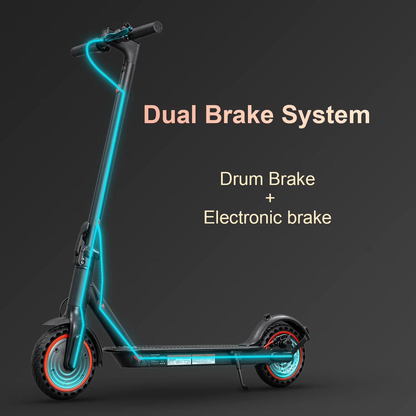 36v 350W 10.4Ah 15.6MPH Electric Scooter