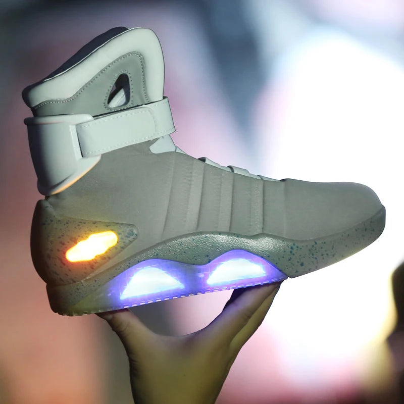 Men Basketball Shoes with Led light