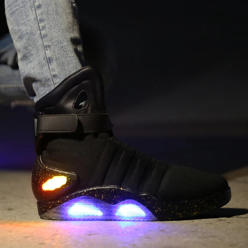 Men Basketball Shoes with Led light
