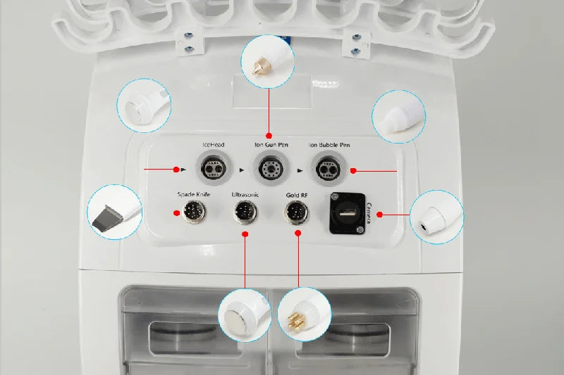 High Quality Smart Ice Blue Facial Treatment Machine 2025 Hydrofacial 7 in 1 Professional  Portable Dermabrasion