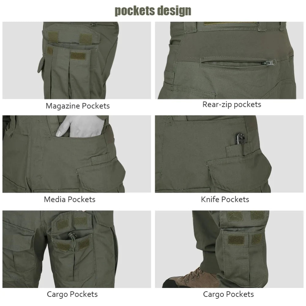 KRYDEX Tactical Combat G3 Uniform Set Outdoor Hunting Gen3 Camouflage Shirt & Pants Kit Ranger Green Black Men Clothing