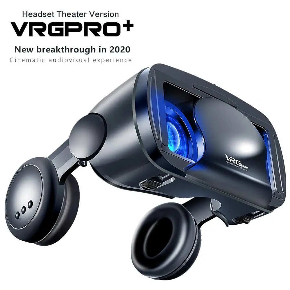 Original VRG PRO 3D VR Glasses Virtual Reality 3D Glasses Full Screen Visual Wide-Angle VR Glasses For Smartphone