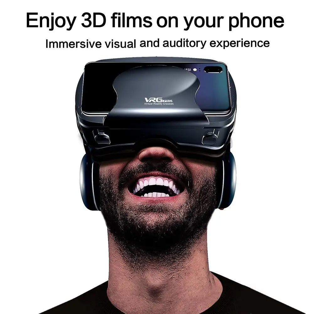 Original VRG PRO 3D VR Glasses Virtual Reality 3D Glasses Full Screen Visual Wide-Angle VR Glasses For Smartphone