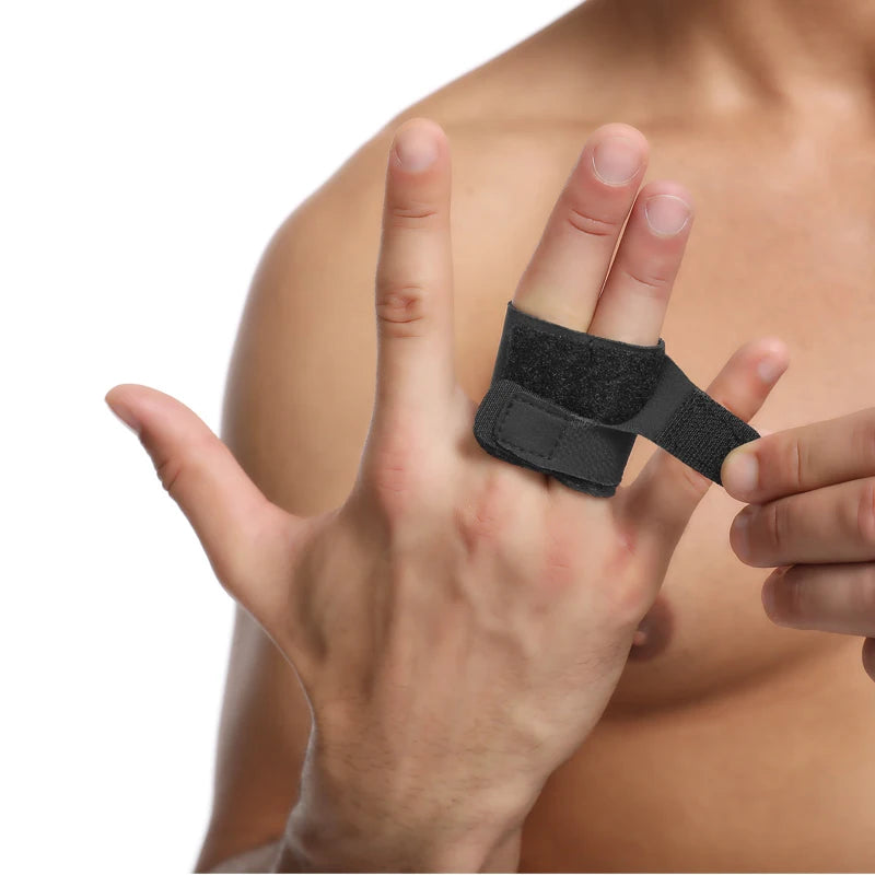 Finger Splint Wrap Breathable Washable Anti-slip Professional Fingers Guard Bandage Protective Cover Sleeve Brace Support Protec