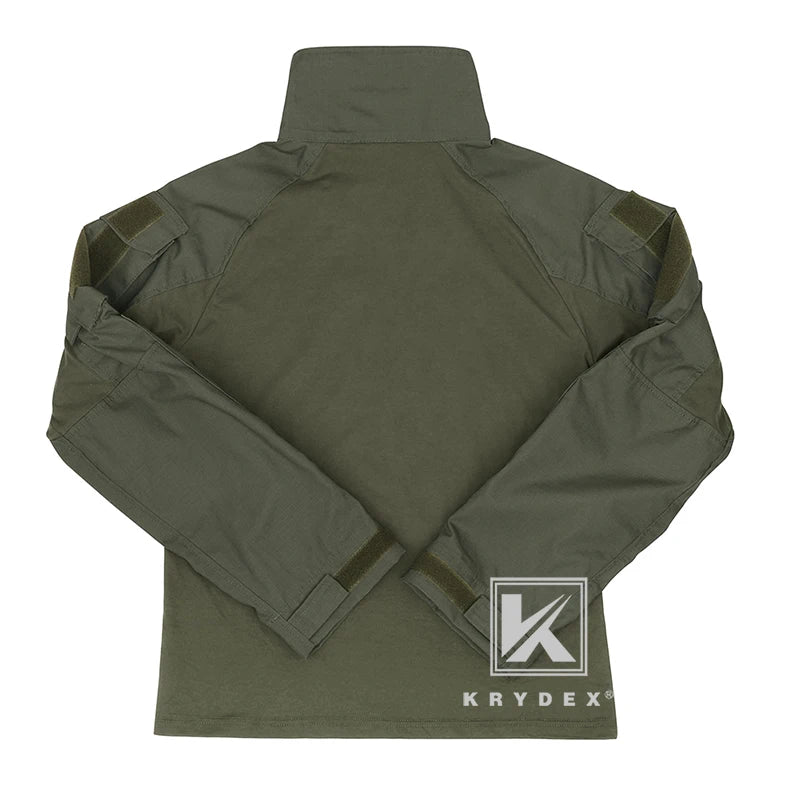 KRYDEX Tactical Combat G3 Uniform Set Outdoor Hunting Gen3 Camouflage Shirt & Pants Kit Ranger Green Black Men Clothing