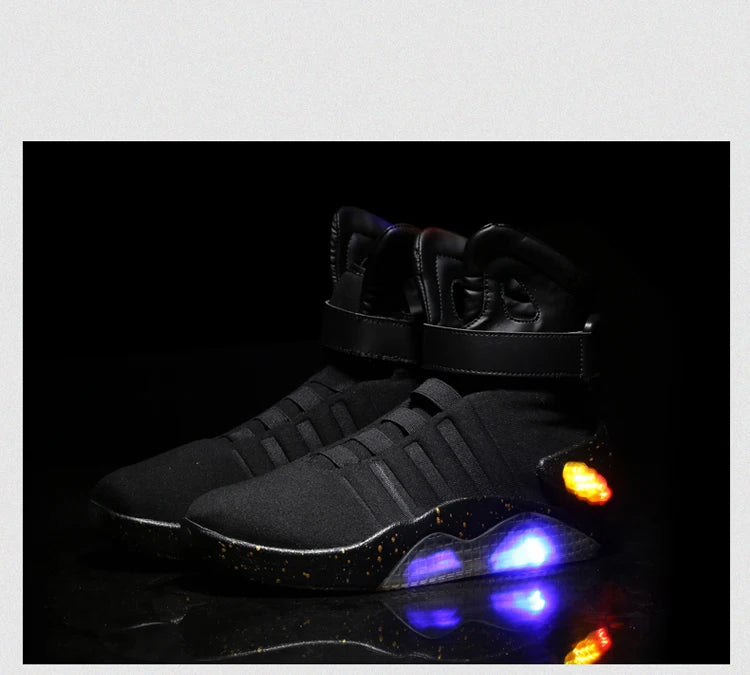 Men Basketball Shoes with Led light