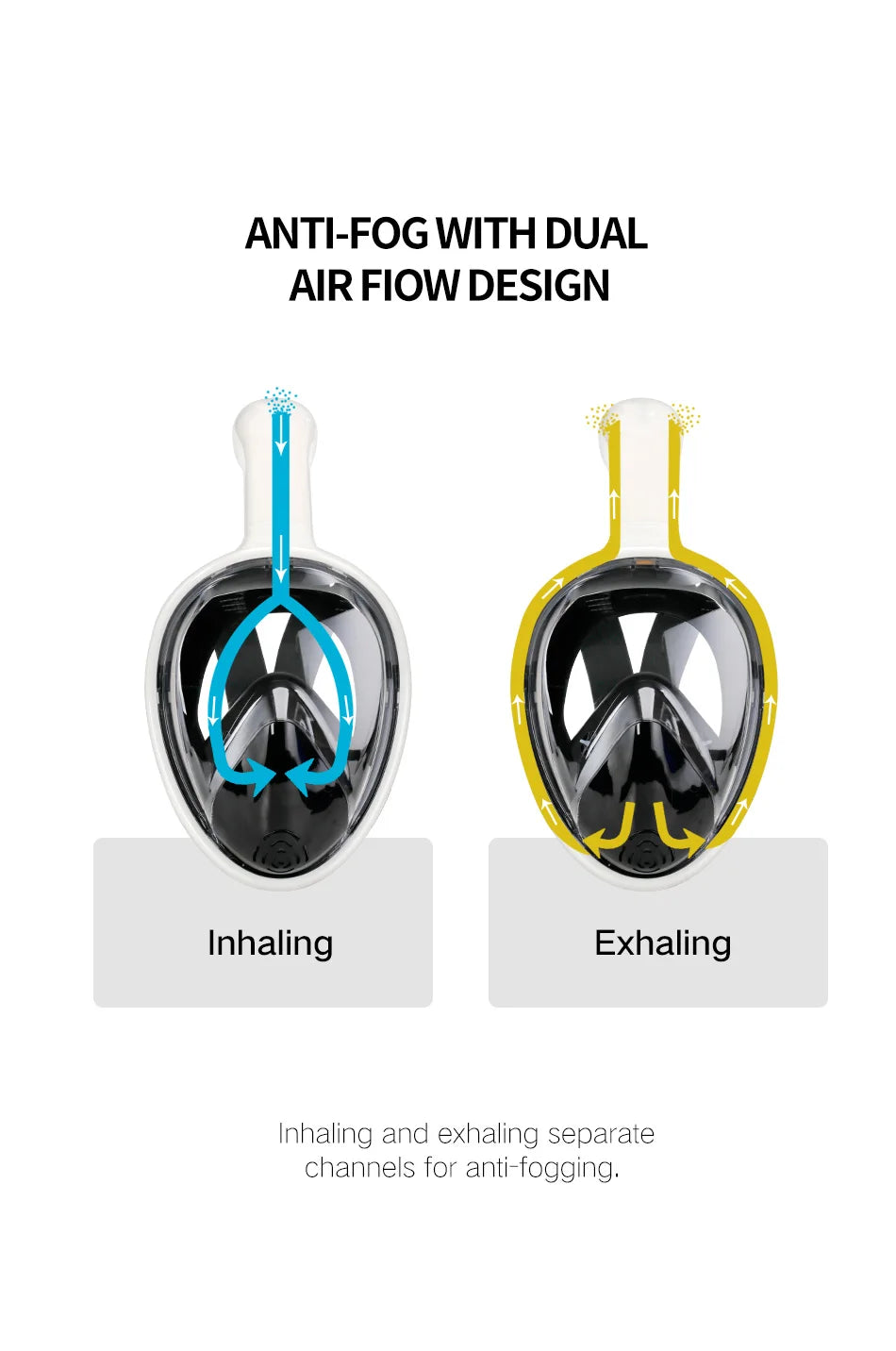 Professional Anti-Fog Snorkeling Diving Mask