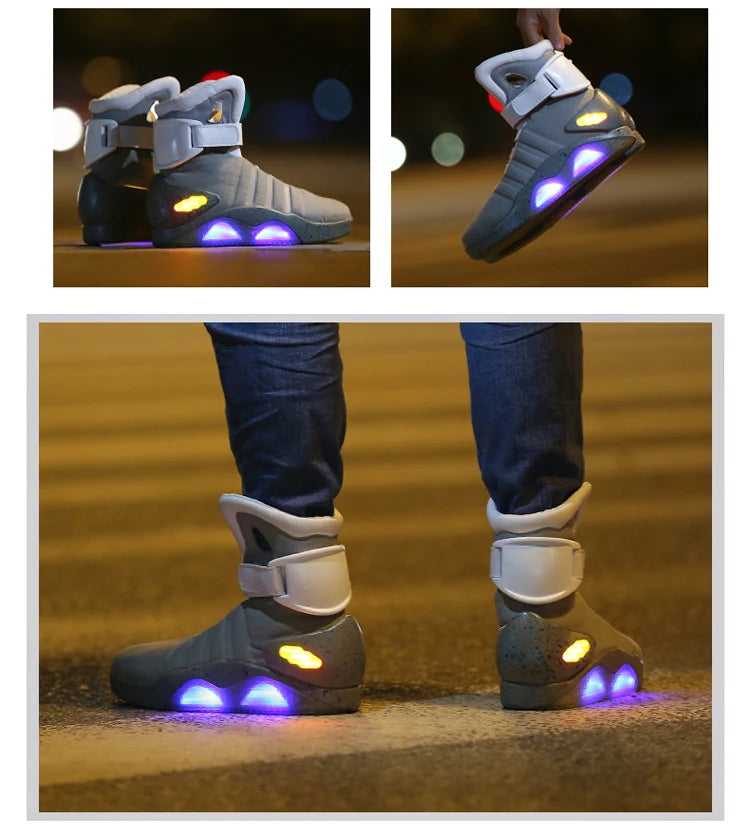 Men Basketball Shoes with Led light