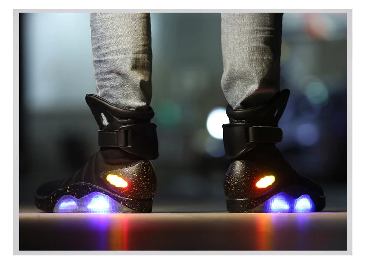 Men Basketball Shoes with Led light