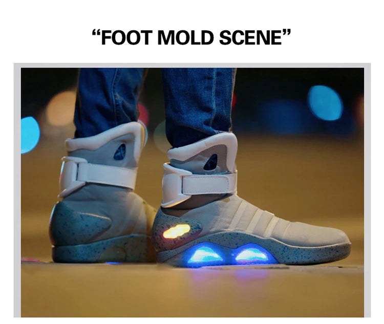 Men Basketball Shoes with Led light