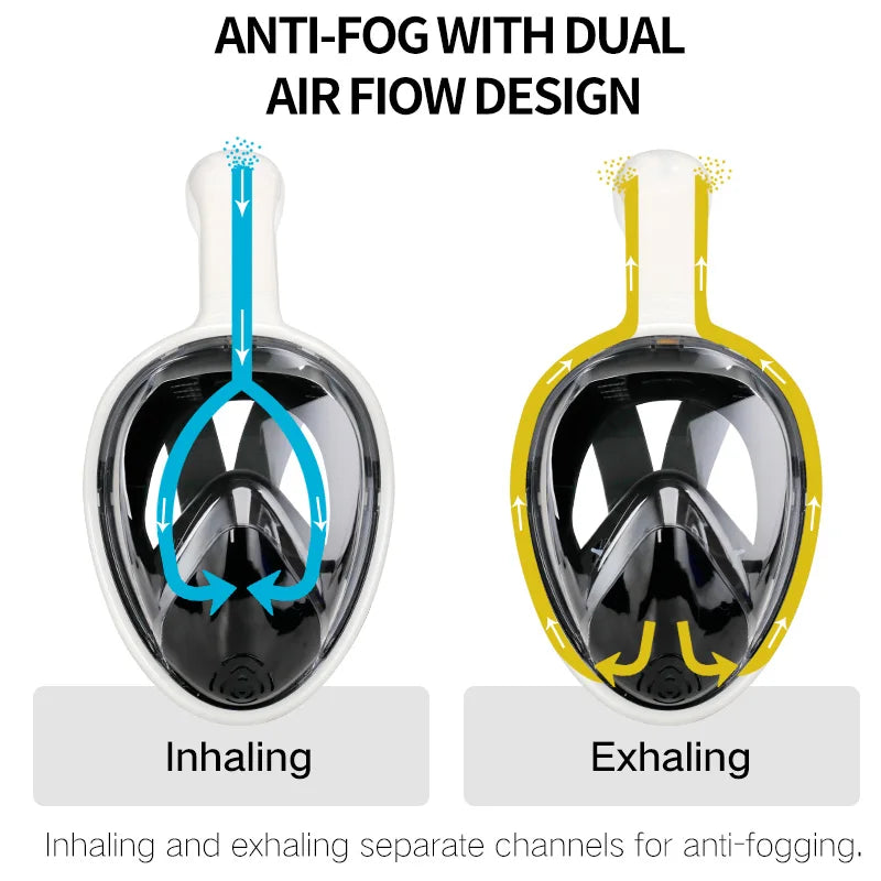 Professional Anti-Fog Snorkeling Diving Mask