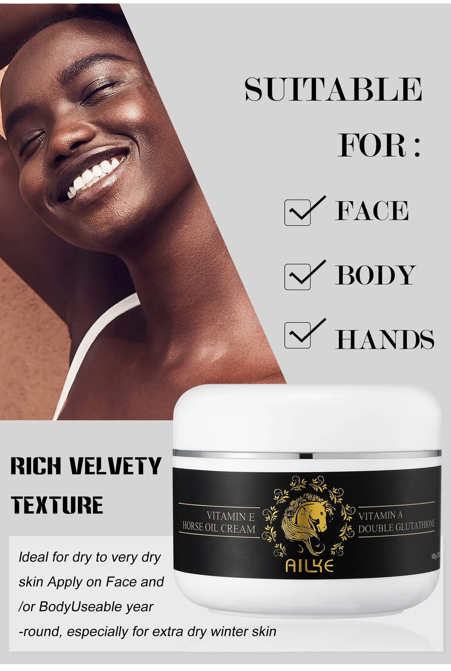 Brightening Body Lotion With Collagen, Carotene, Shea Butter, Moisturizing, Smoothing Increase Skin Radiance, For All Skin Types