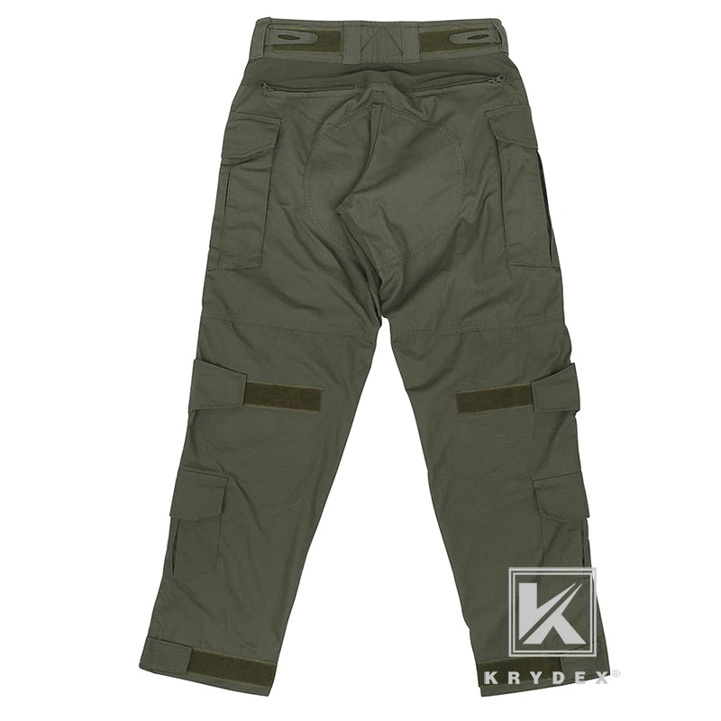 KRYDEX Tactical Combat G3 Uniform Set Outdoor Hunting Gen3 Camouflage Shirt & Pants Kit Ranger Green Black Men Clothing