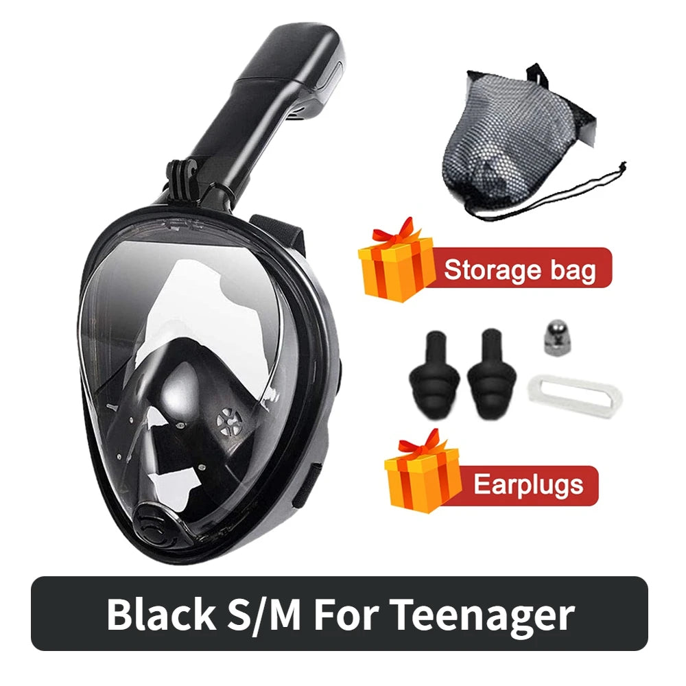 Full Face Anti Fog Snorkeling Mask