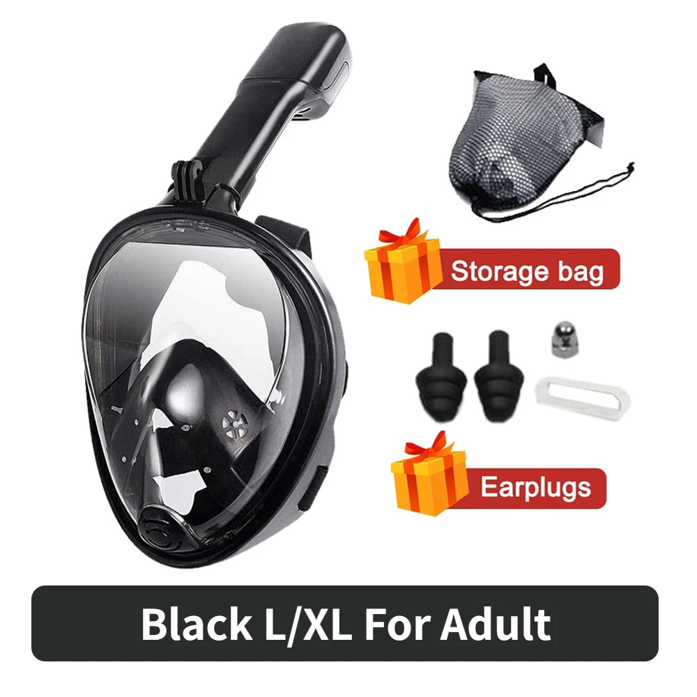 Full Face Anti Fog Snorkeling Mask