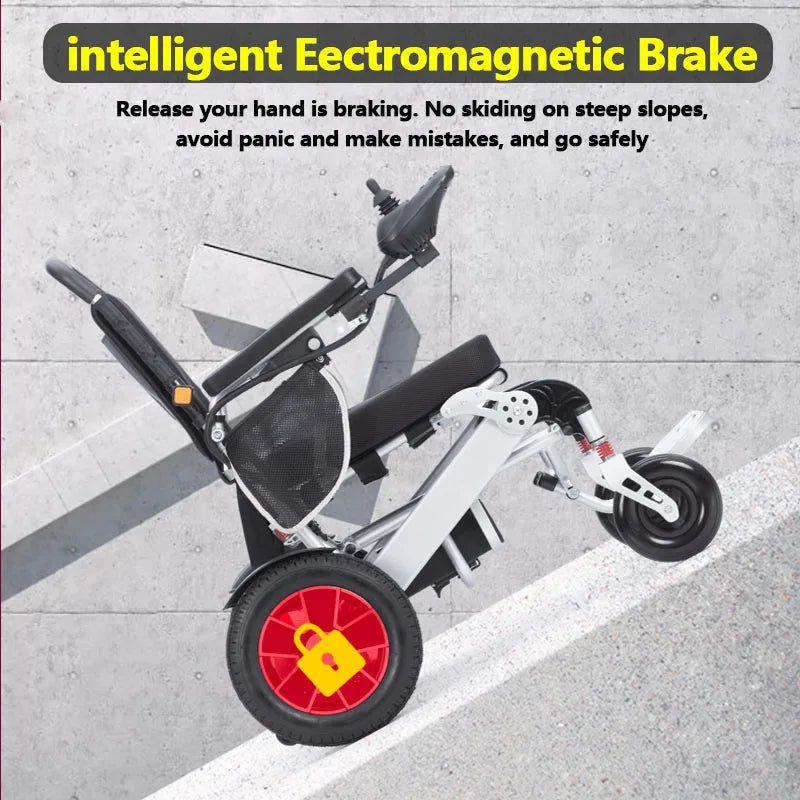 Electric Assisted Four Wheeler Foldable Suitable for Seniors Speed up to 3.7 mph Ships from US warehouse Electric Four Wheeler