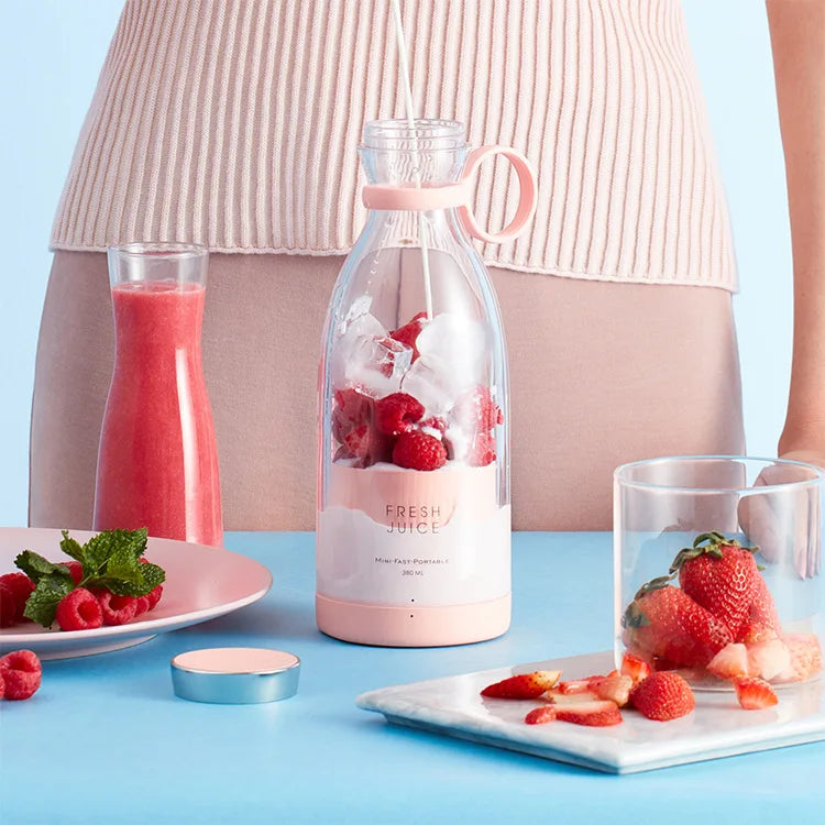 Rechargeable Mixers Fresh Fruit Juicers Usb Portable Juicers Bottle Mini Fast Electric Portable Blender Smoothie kitchen gadgets