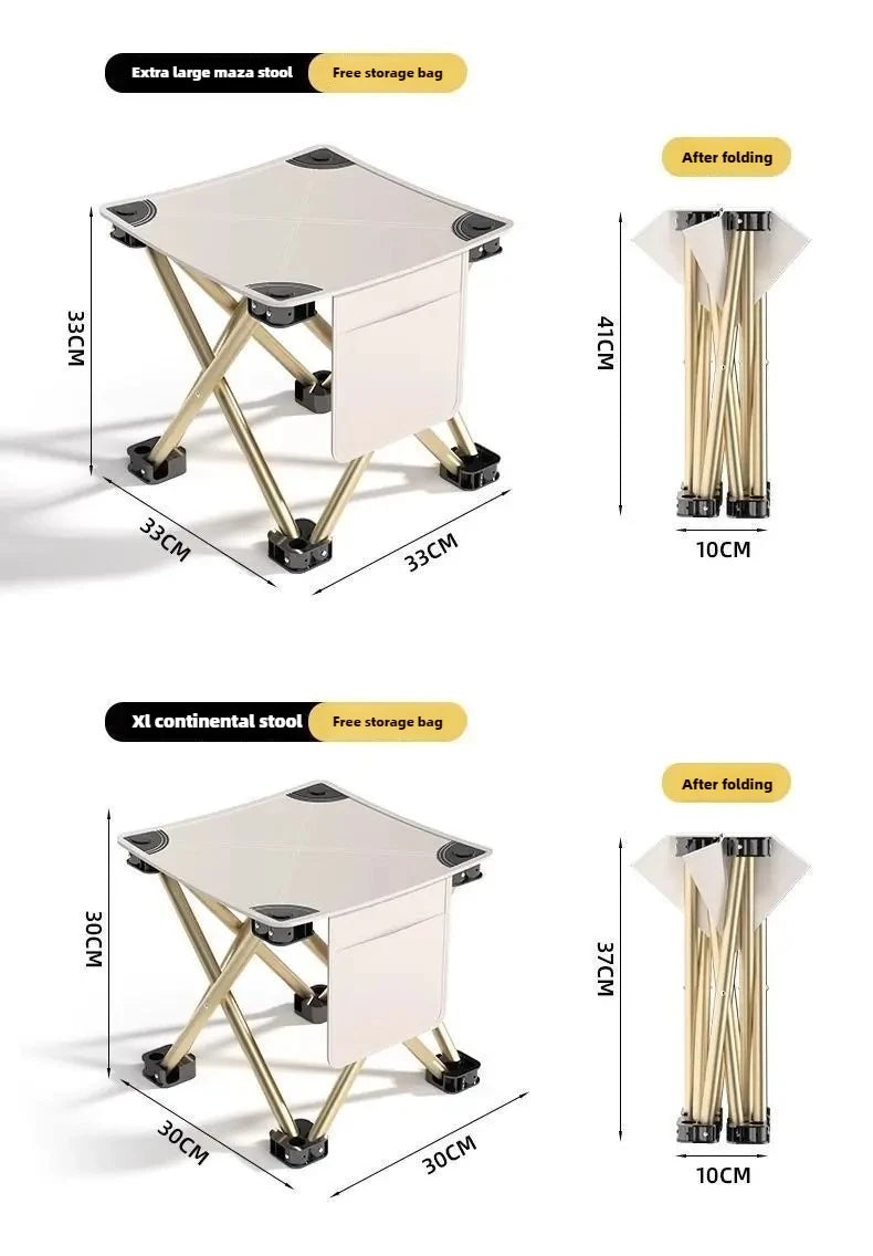 Outdoor Portable Folding Stool for outdoors