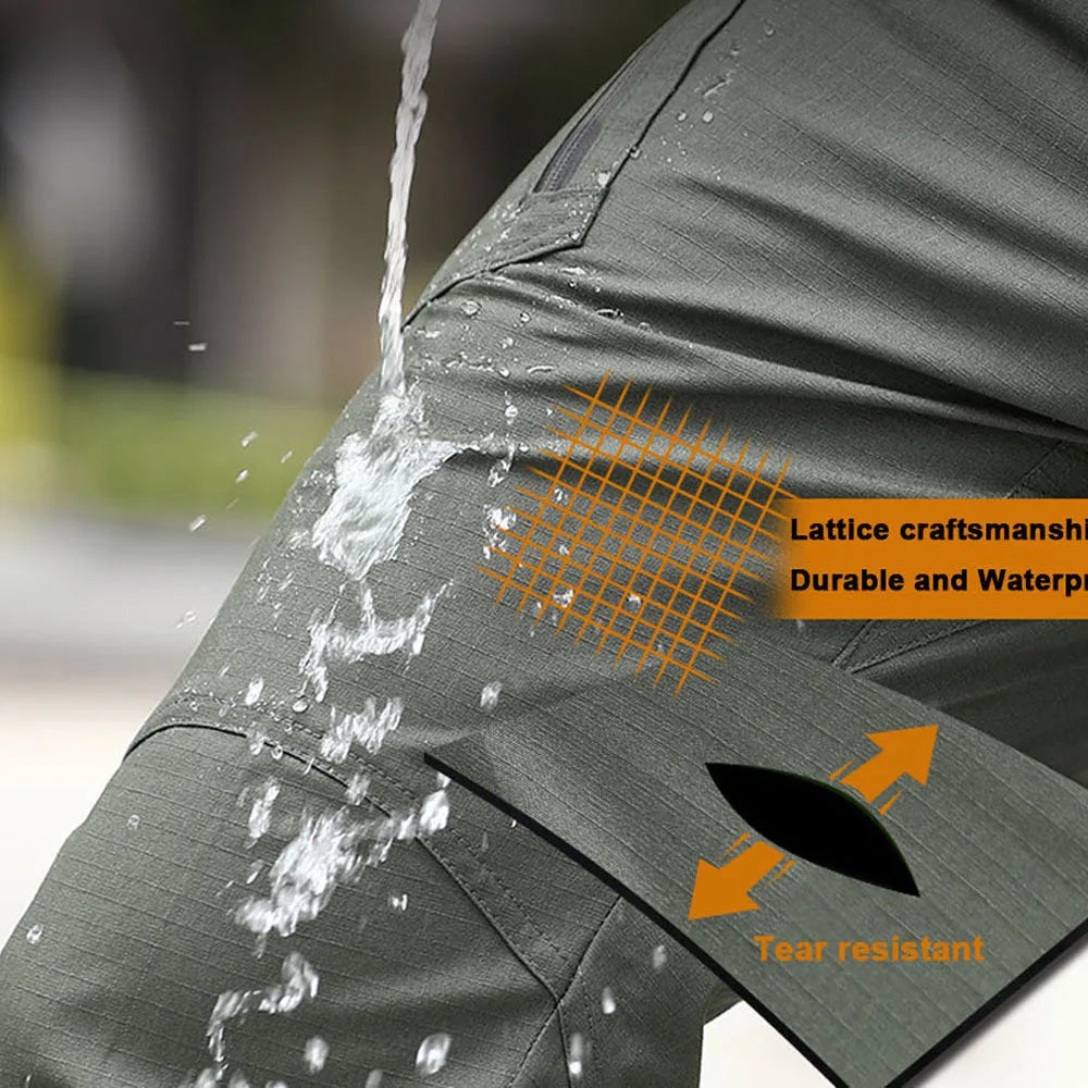 Tactical Cargo Pants for Outdoor Hiking Military Multi Pocket