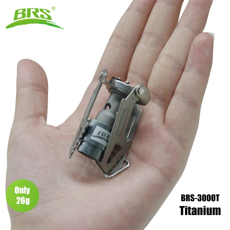 Mini Camping Gas Burner Titanium