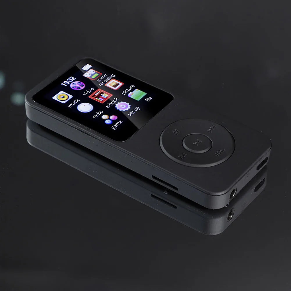 MP3 Player 1.8 in Screen HiFi Lossless Music Player Bluetooth-Compatible5.0 Type-C Sports MP3 Player Built-in Speaker for Kids