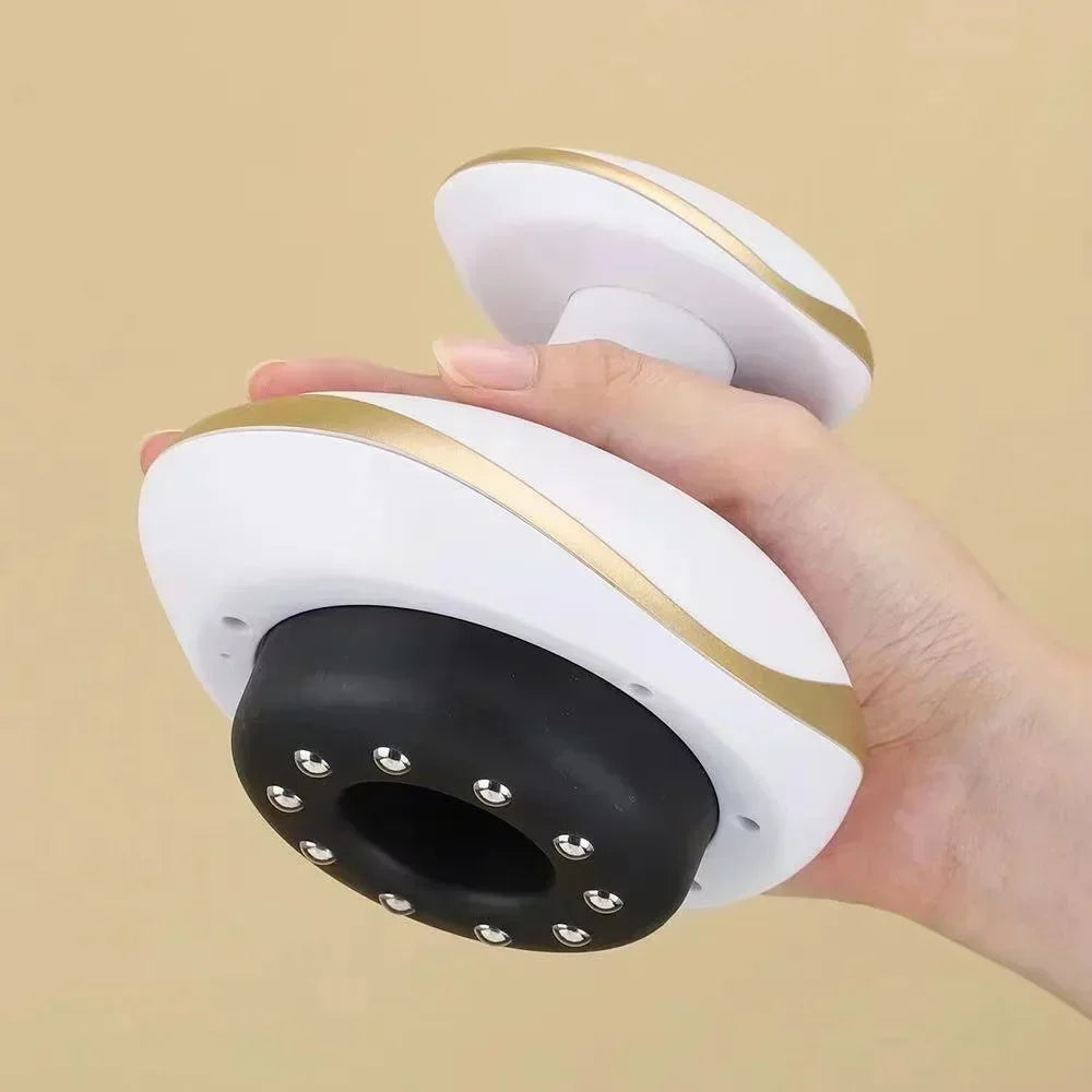 Electric Scrapin, Cupping, Suction, Heating, Fat Burner, Anti-cellulite Massager