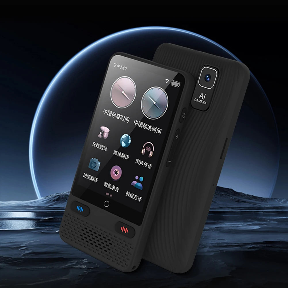 Portable Language Translator Device 138 Real-time Languages Instant Voice Translator with Online Offline Translation