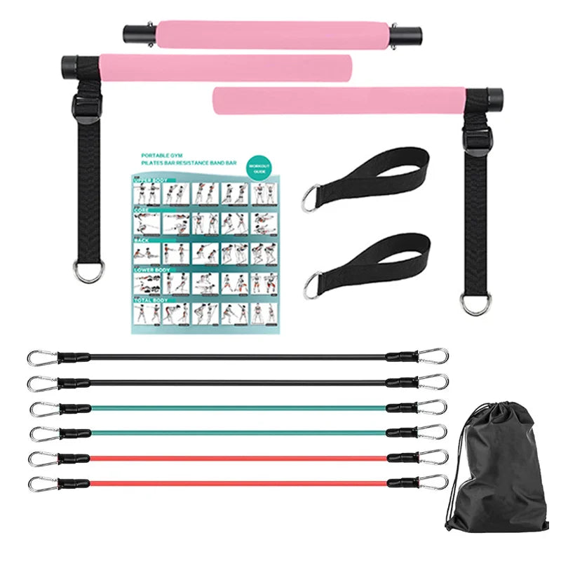 Portable Tensioner Kit With Latex Resistance Band