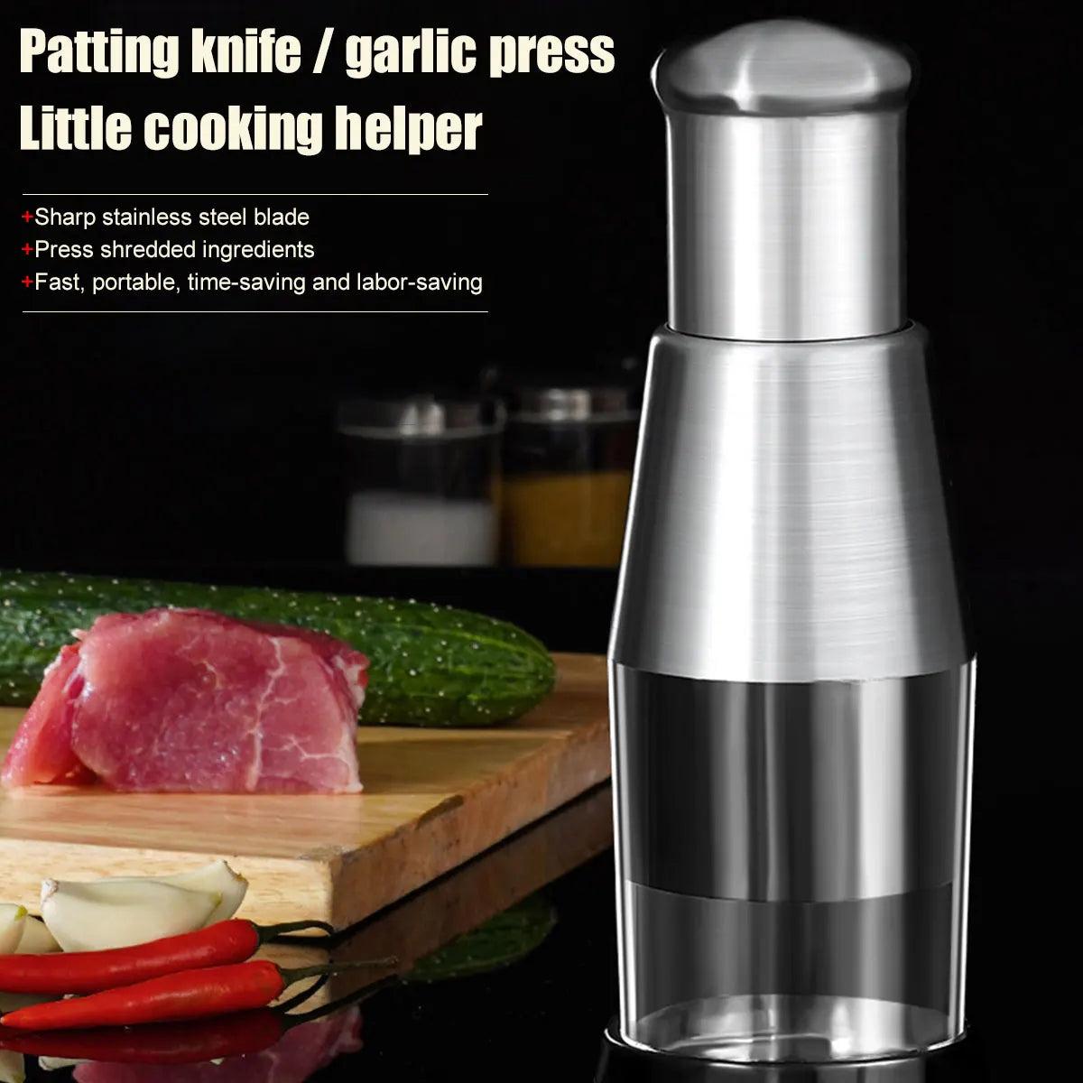 Manual Garlic Chopper Garlic