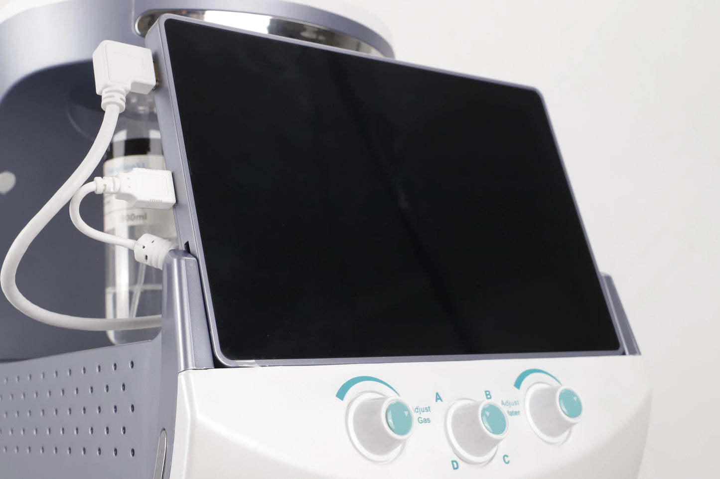 Ultrasound Skin Care Cryotherapy Microdermabrasion Machine Ice Blue Magic Mirror Skin Analyzer Oxygene Hydro facial Machine