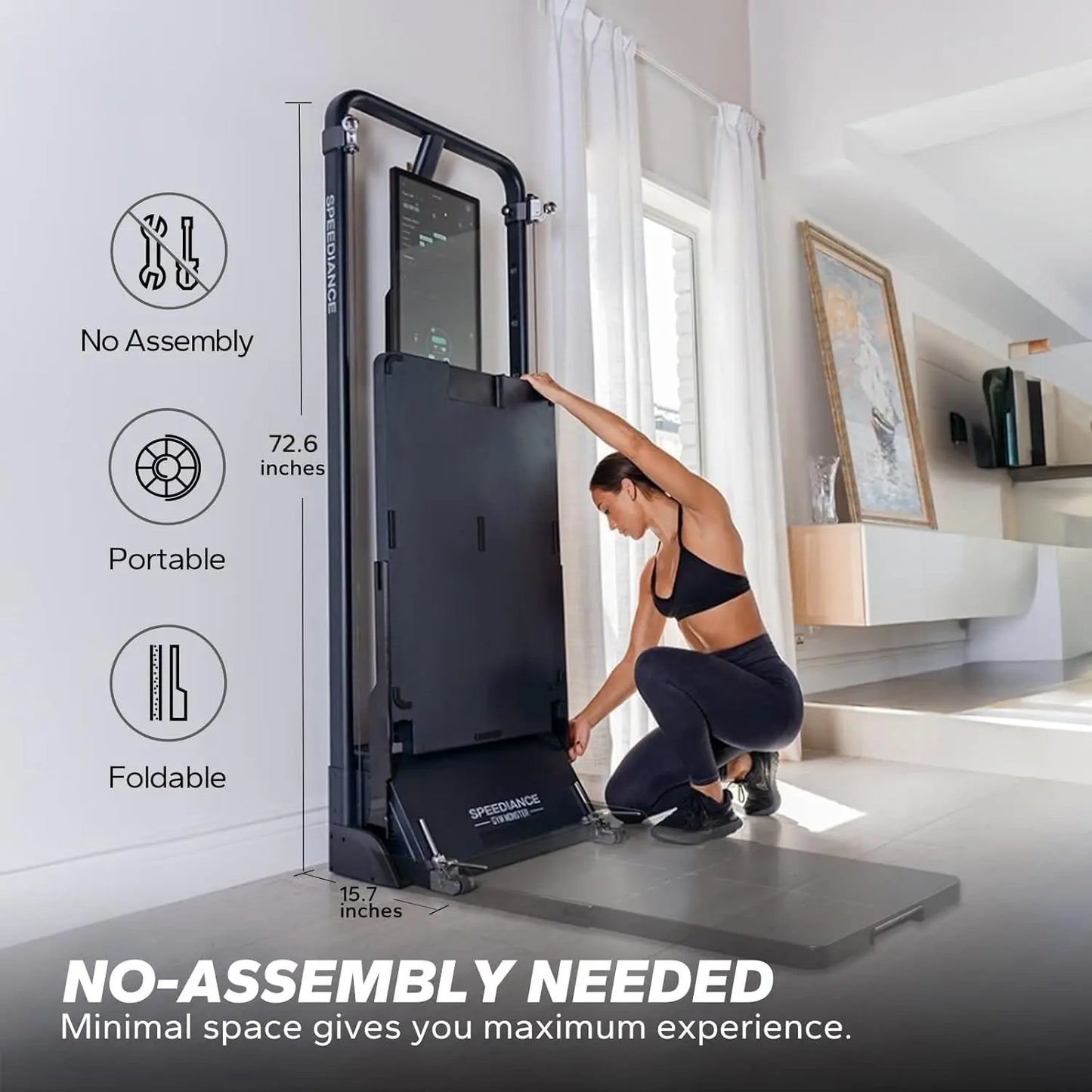 Home  System, Gym Monster  Smith Machine Home Gym Power Cage, All-in-one Cable Machine for Home Workout,