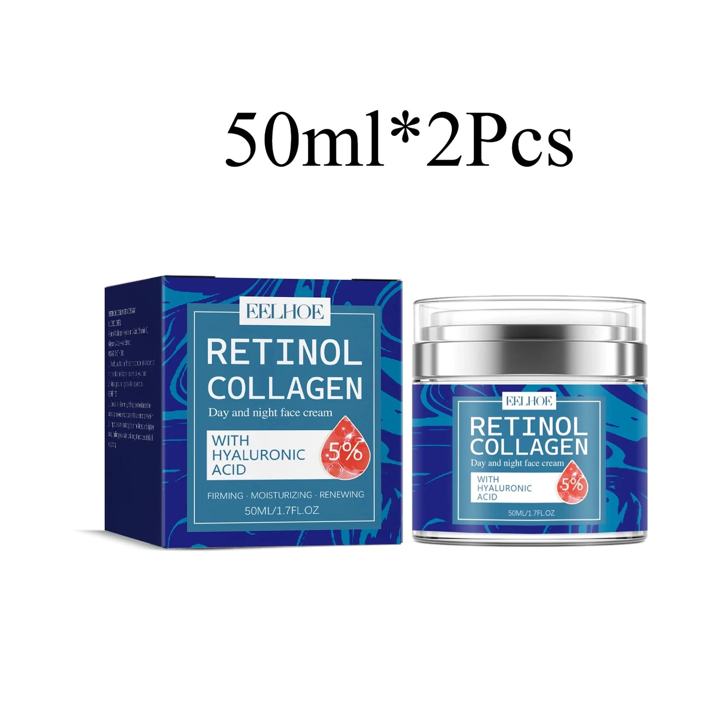 Retinol Collagen Cream Lighten Fine Lines Improve Darkness Reduce Dark Spots Tighten And Brighten Skin Moisturizing Face Cream