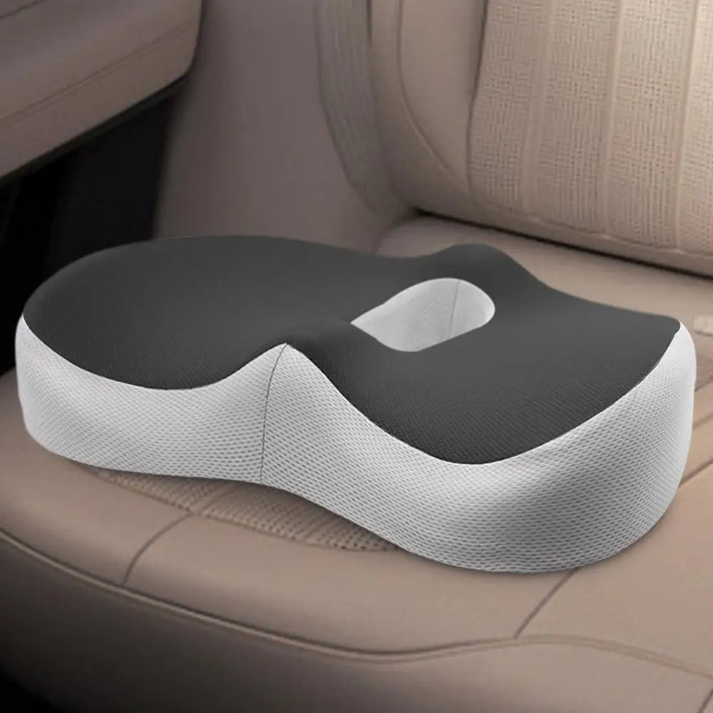 Seat Cushion Non-slip Desk Soft Pad Ergonomic Seat Cushion Chair Pillow Waist Support Seat Cushion for Long Sitting Workers Car