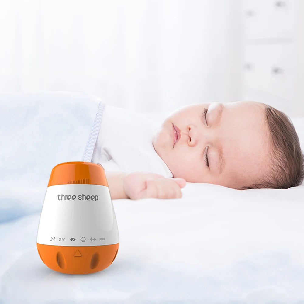 Baby Noise Machine Smart Music Voice Sensor Infants Bad Sleep Helper Therapy Sound Monitor Generator for Babies Relax Toy