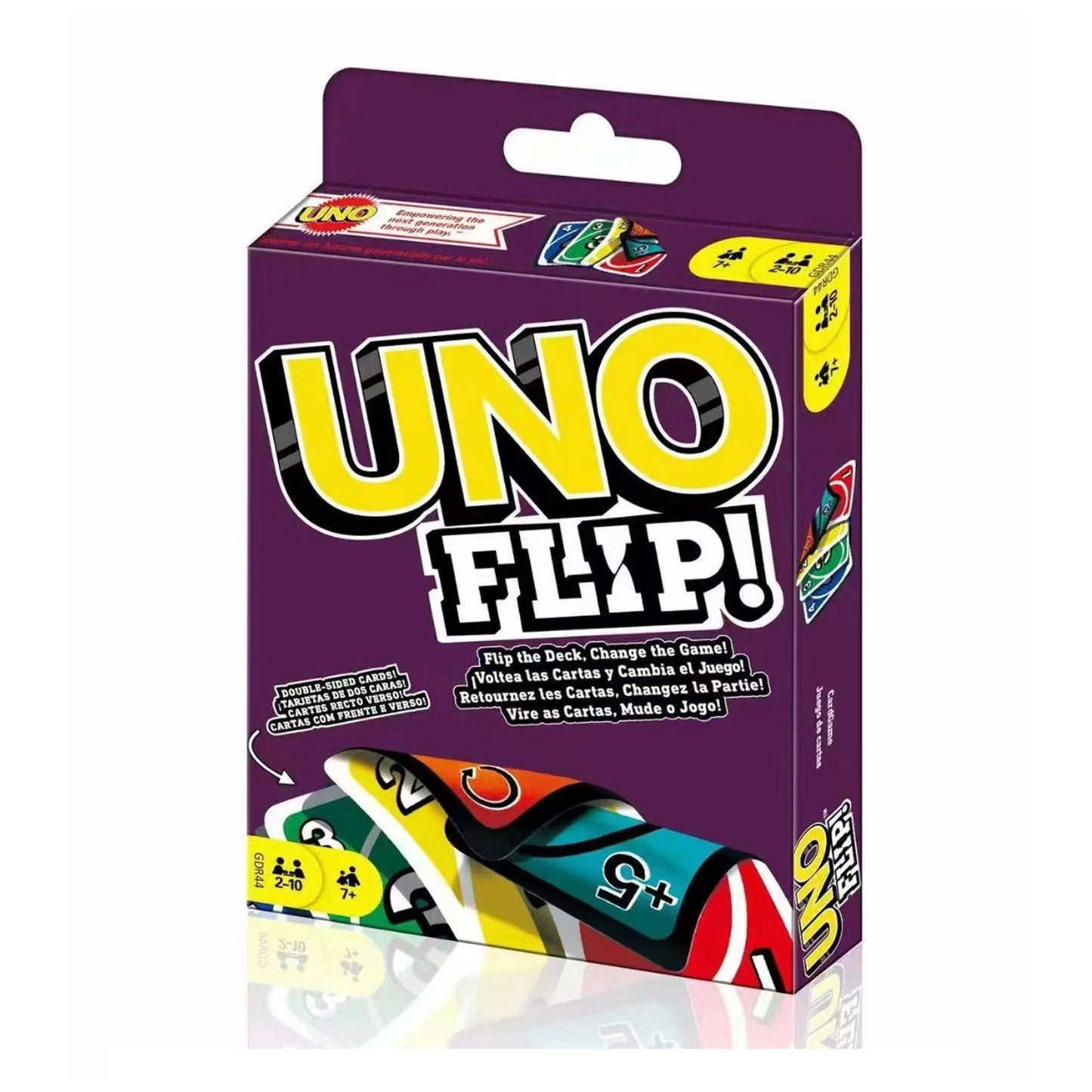 ONE FLIP! Board Games UNO Card No mercy SInterstellar Baby Stitch Card Table Game Playing for Adults Kid Christmas Gift