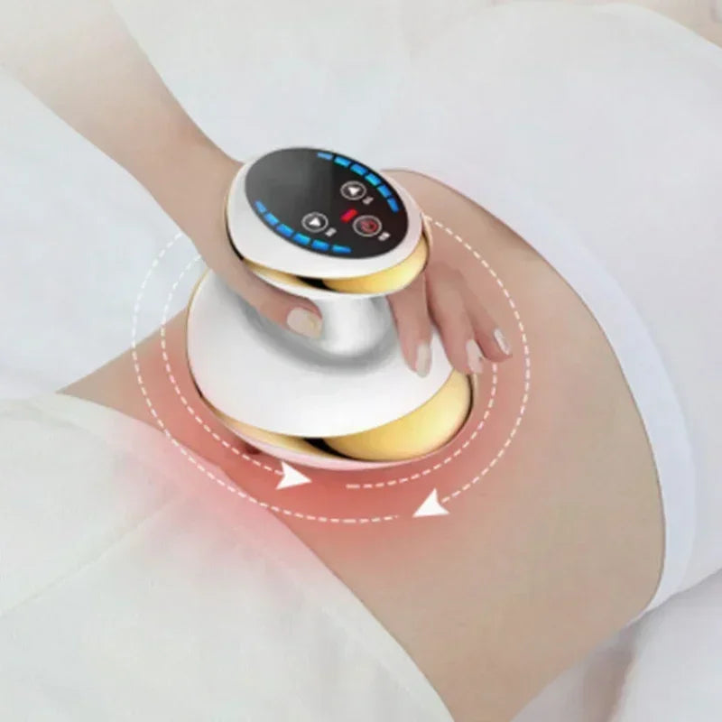 Electric Scrapin, Cupping, Suction, Heating, Fat Burner, Anti-cellulite Massager