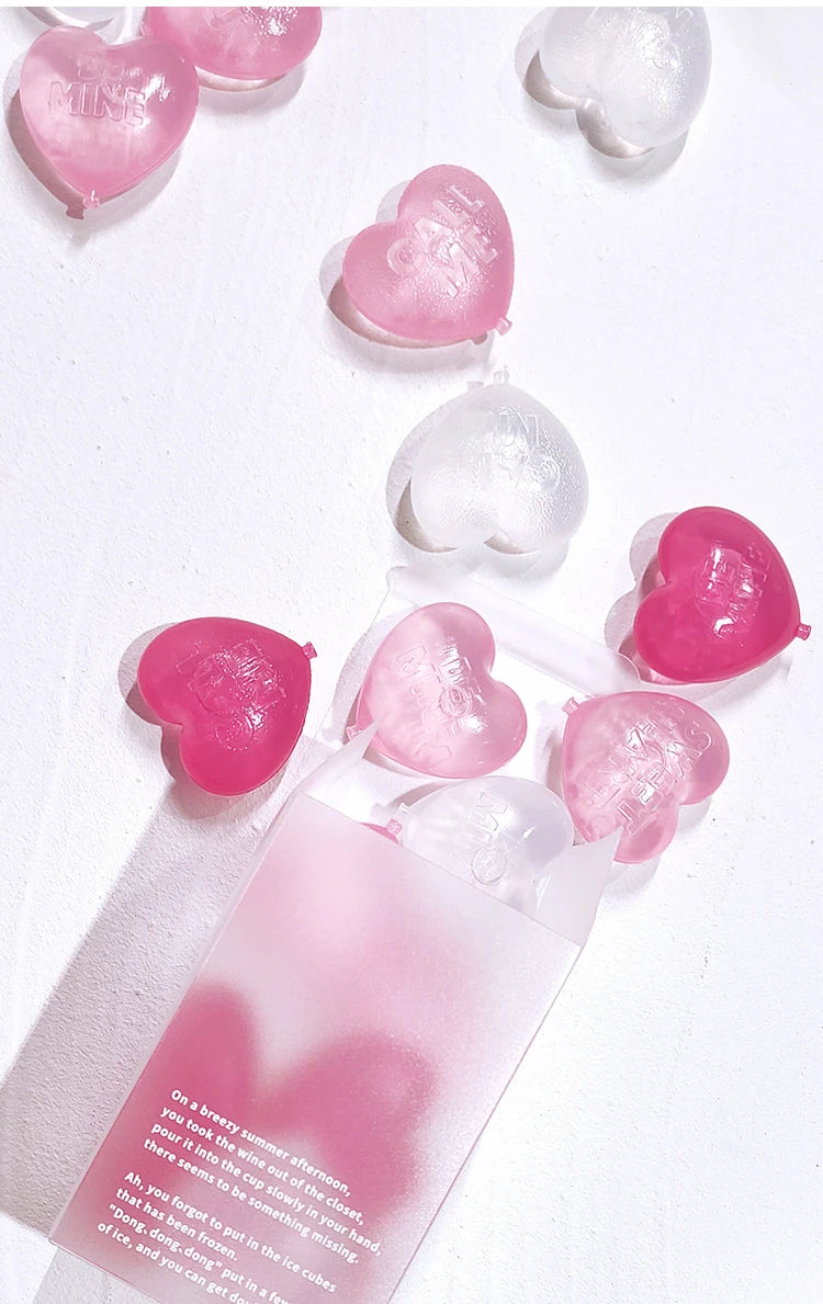 15PCS Ice Cubes Whiskey Chilling Reusable Heart Ice Cube Stone DIY Drinks Cooling Rock Bar Wine Cocktail Juice Beer Coolers