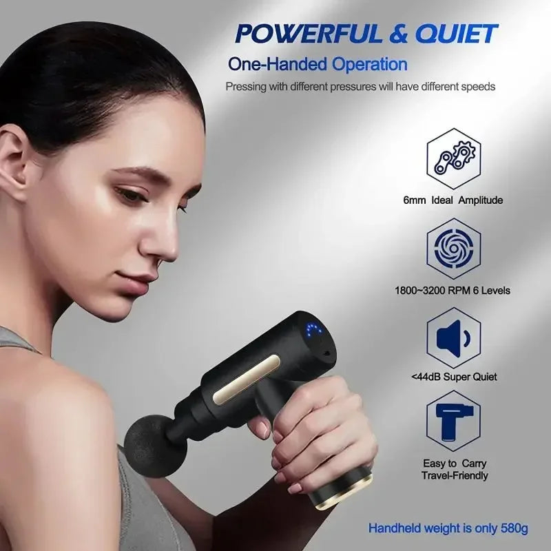 Portable Fascia Gun Deep Tissue Massage for entire body