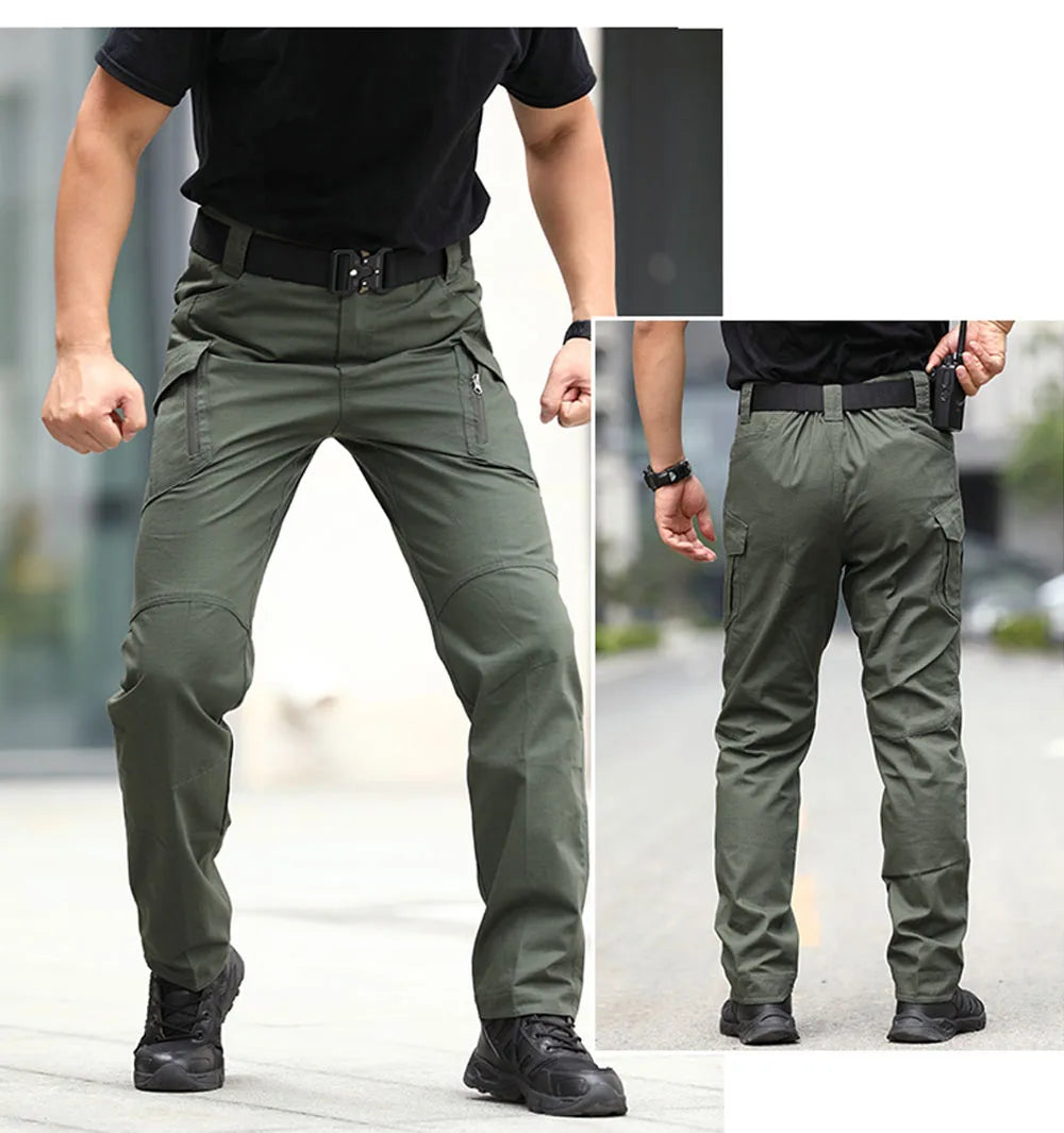 Tactical Cargo Pants for Outdoor Hiking Military Multi Pocket