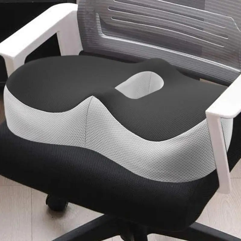 Seat Cushion Non-slip Desk Soft Pad Ergonomic Seat Cushion Chair Pillow Waist Support Seat Cushion for Long Sitting Workers Car