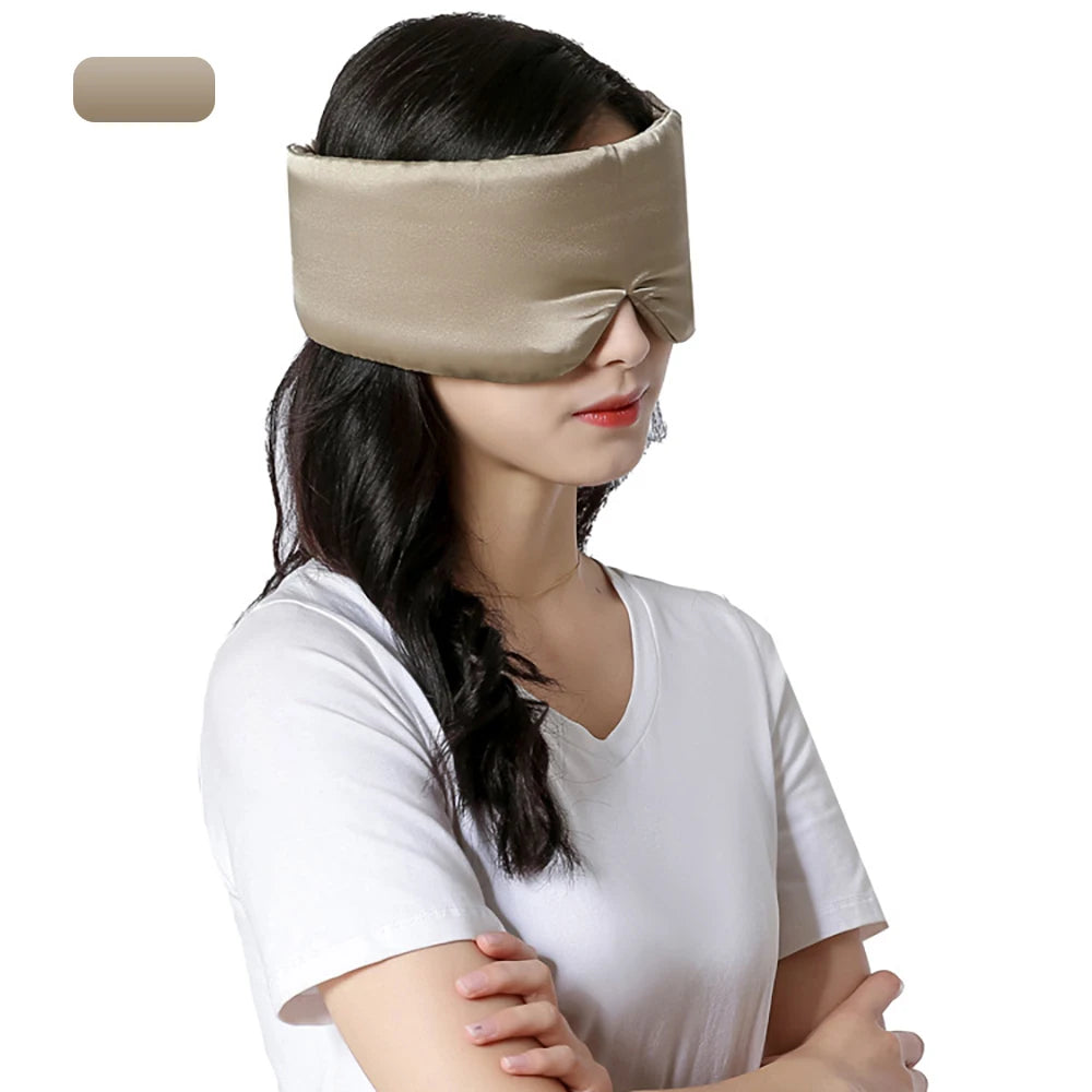 Mulberry Silk Sleeping Mask – Soft Eyepatch for Light Blocking