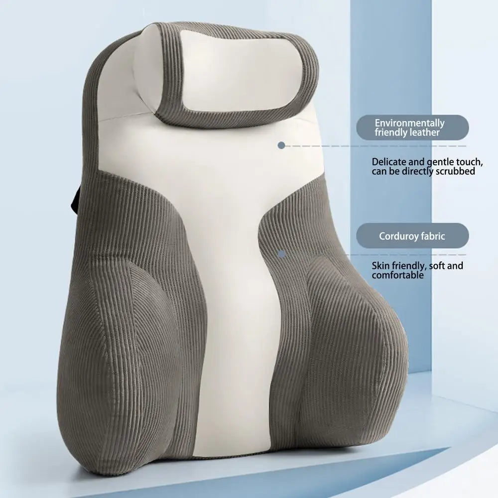 Back Support Pillow With Arms Bed Pillow For Reading Lumbar & Neck Support Cushion Sit Up Chair Pillow With Arms Soft Reading
