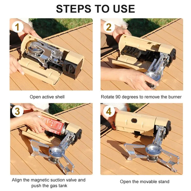 Camping Gas Stove 2670W Portable