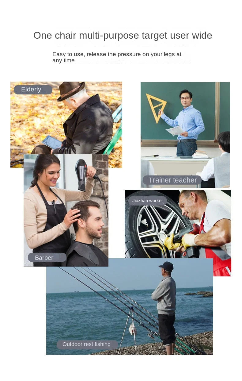 Exoskeleton Travel Multifunctional Seat Stool