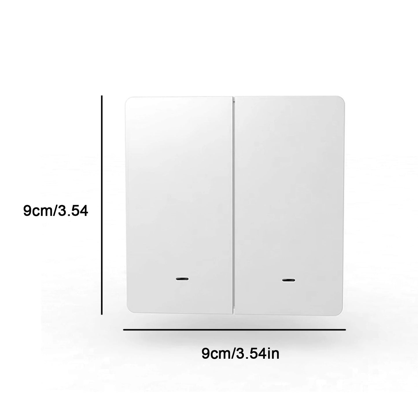 Smart Switches 1/2/3 Way Touch Wifi Light Switch Grey White Smart Switches 2.4GHz Alexa Compatible Home Decoration For Google