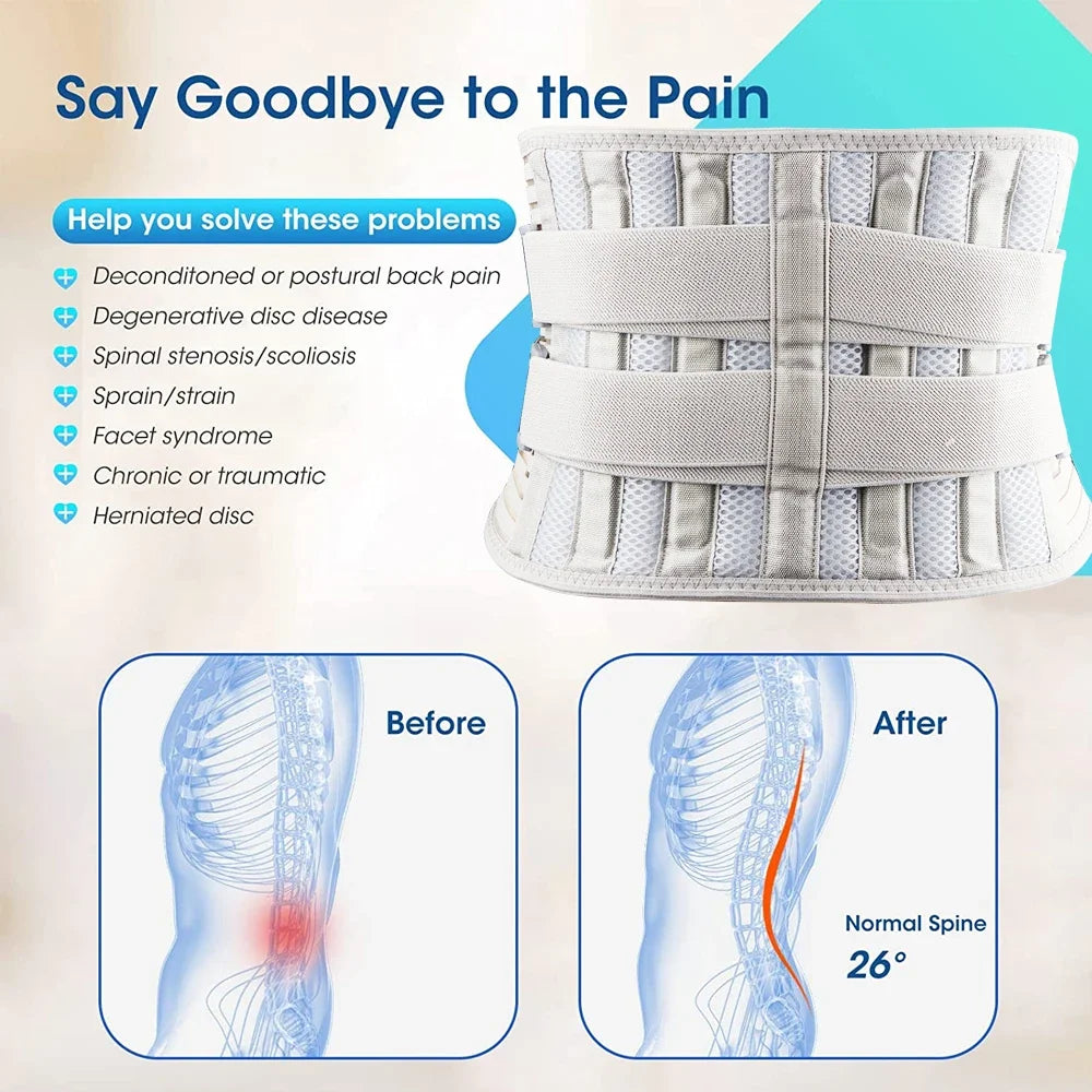 BEST Back Support Belt for Back Pain Relief