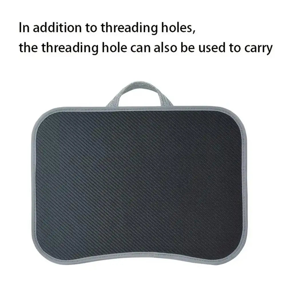 Computer Lab Desk Pillow for Laptop with Cushion Lap Desk with Pillow Cushion Writing Padded Tray with Handle for Office Work