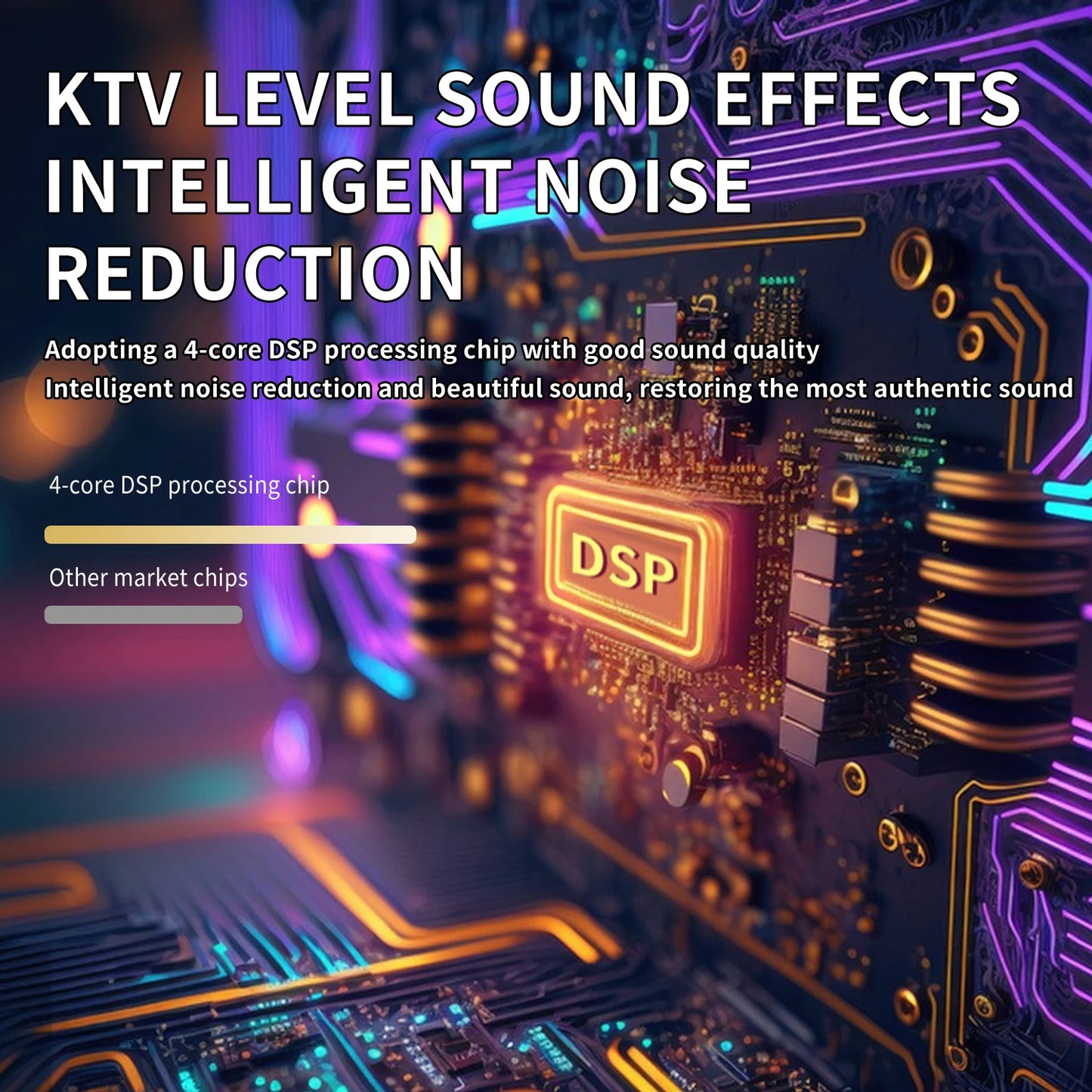 Mini Karaoke Machine for Kids Adult, Portable Bluetooth Karaoke Speaker with 2 Wireless Microphones and LED Colourful Lights