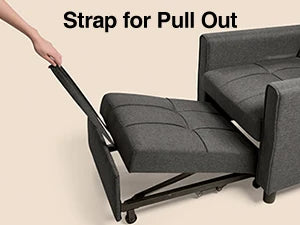 Sofa Bed, 3-in-1 Multi-Functional Adjustable Backrest Recliner
